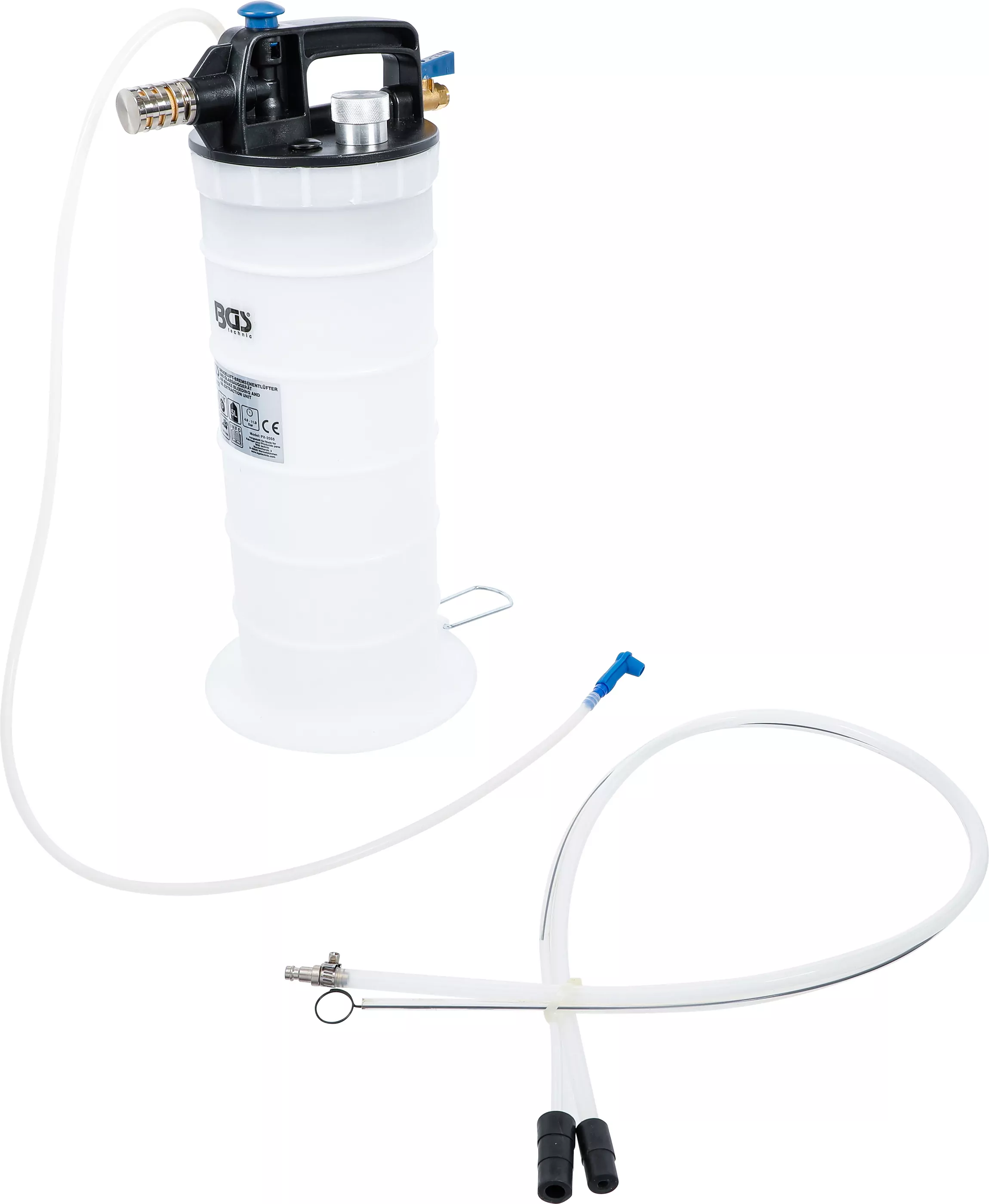 Druckluft-Bremsenentlüfter und Ölabsauggerät