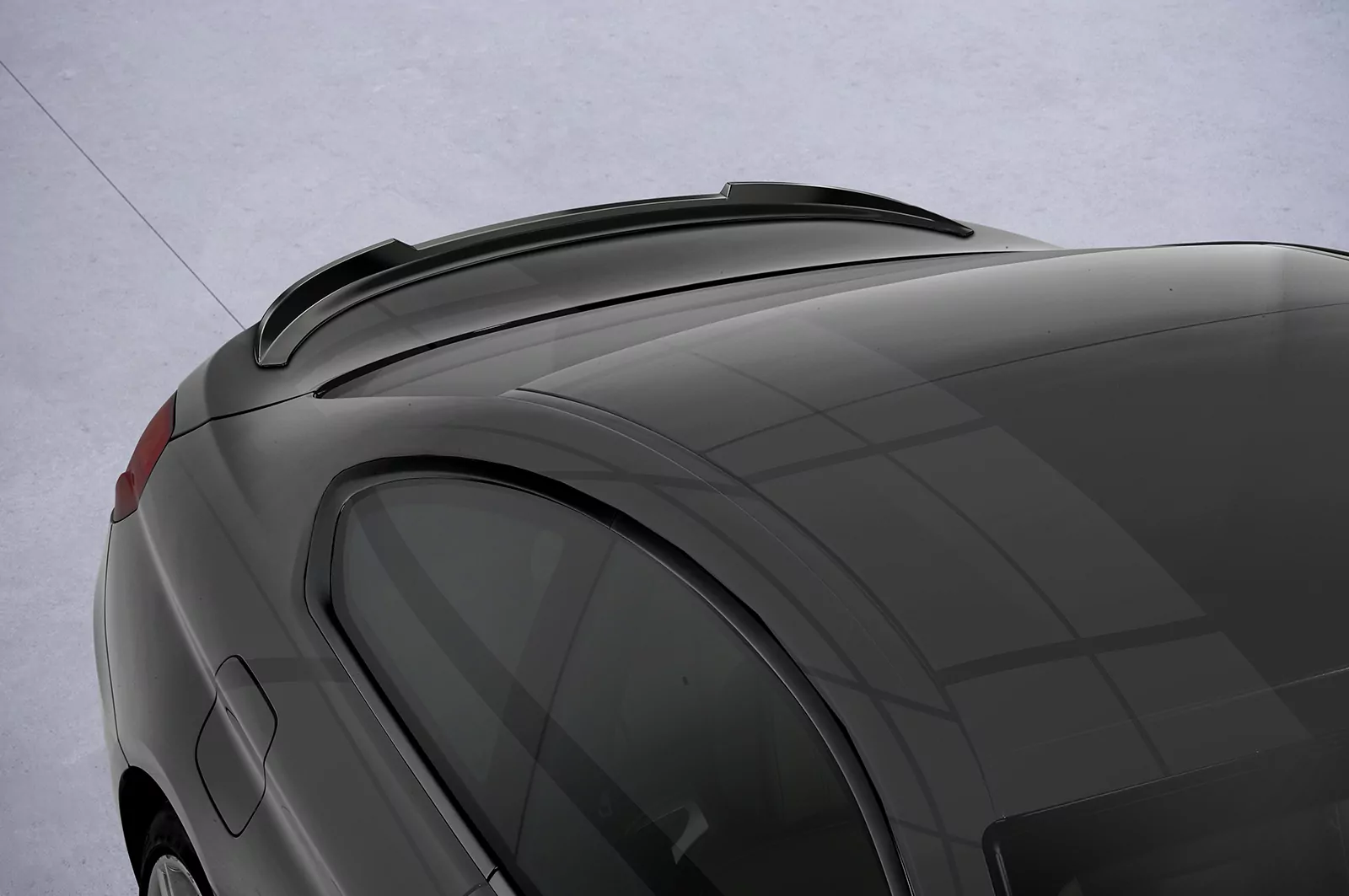 Heckflügel mit ABE für BMW 6er F12/F13 HF891 Schwarz Strukturiert