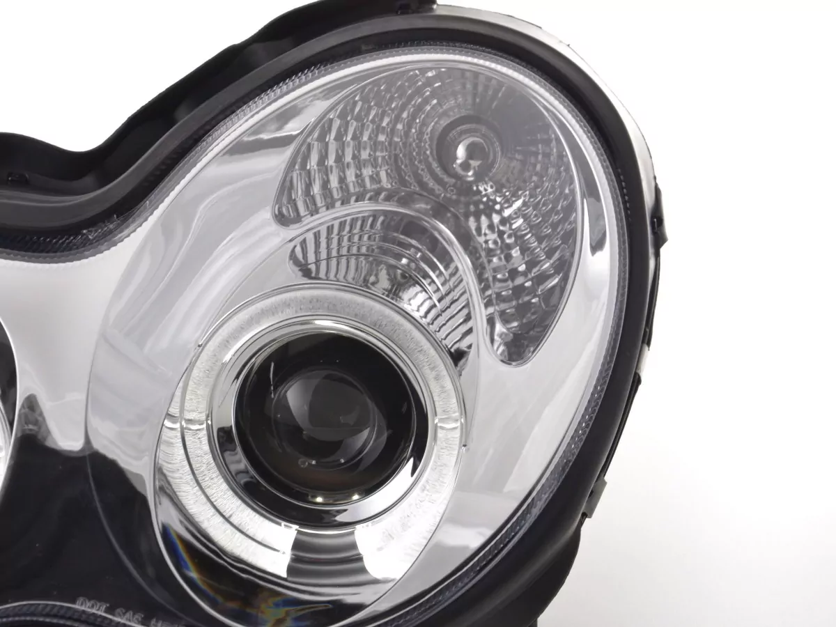 Scheinwerfer Set Mercedes C-Klasse Typ W203 Bj. 00-07 chrom