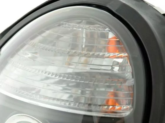 Scheinwerfer Set Mercedes E-Klasse Typ W210 Bj. 95-98 schwarz für Rechtslenker