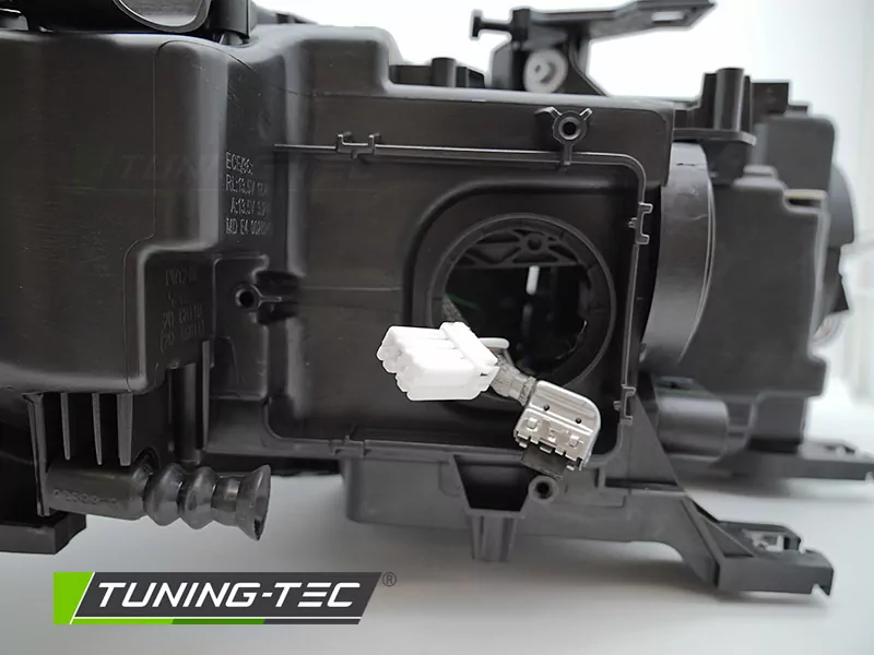 Xenon Headlight Black Left Side Tyc Fits Audi A5 11-12