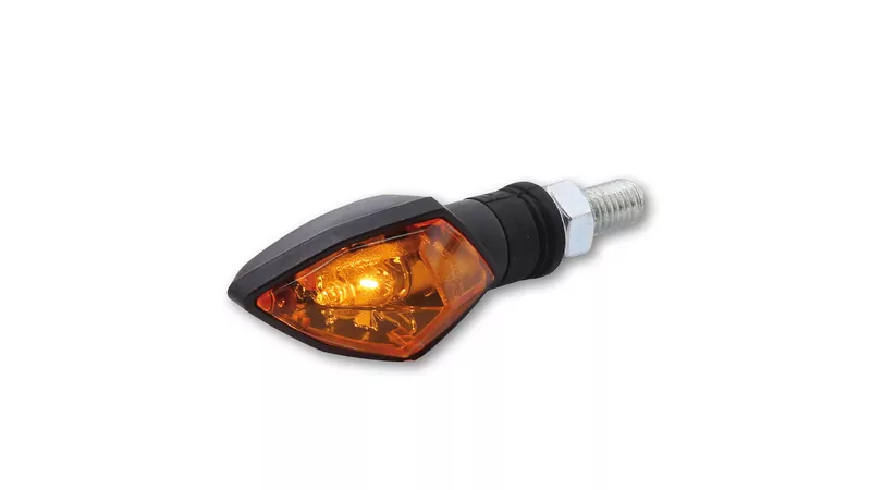 SHIN YO Mini Blinker ROCK, schwarz E-geprüft