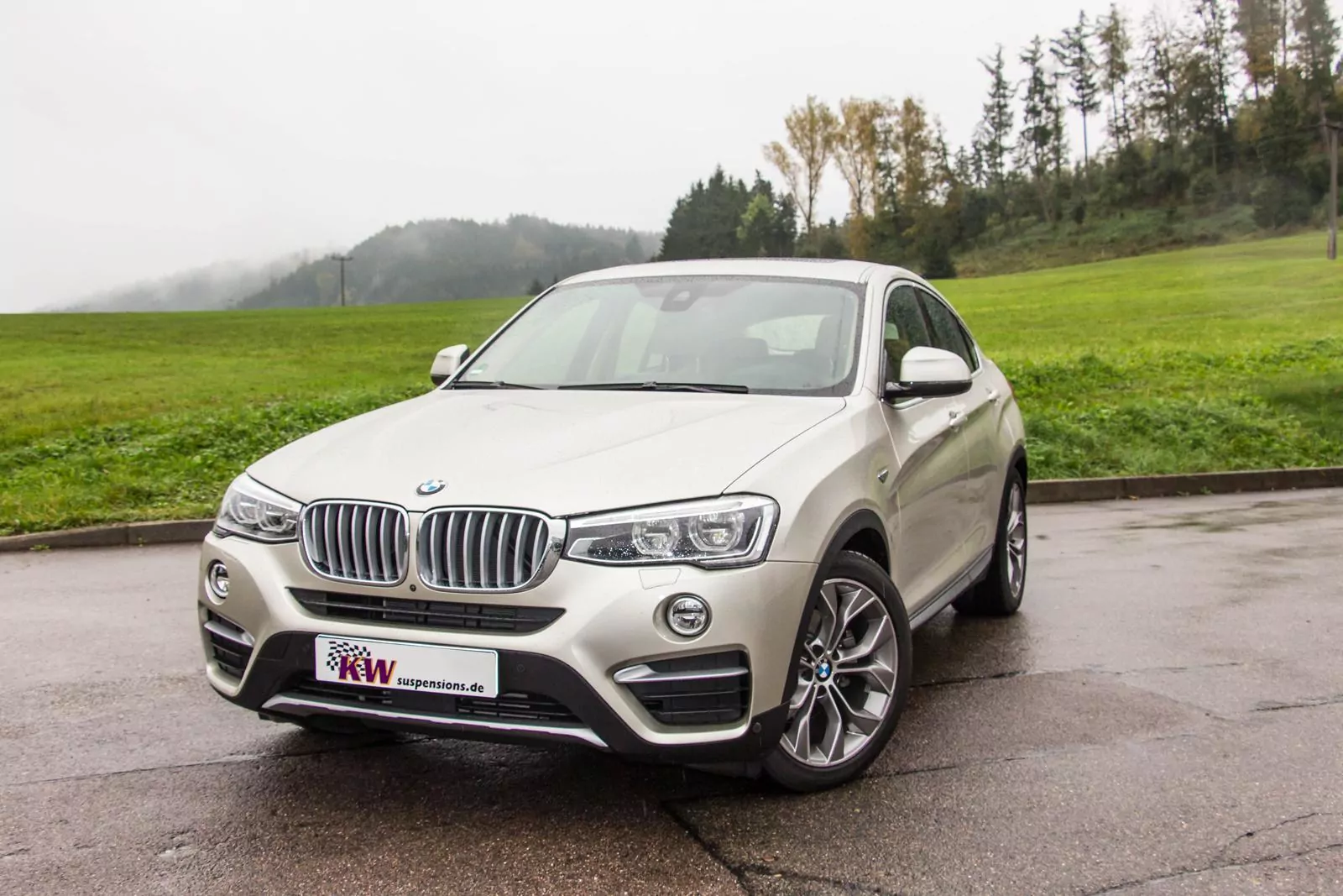 KW DDC - Plug & Play Gewindefahrwerk inox BMW X4 (F26) X3 Allrad 05/2013-03/2018