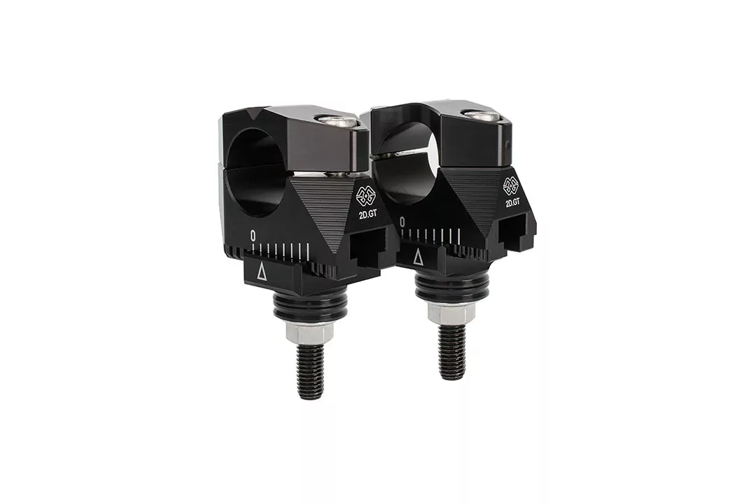 GILLES 2DGT verstellbare Lenkerböcke schwarz