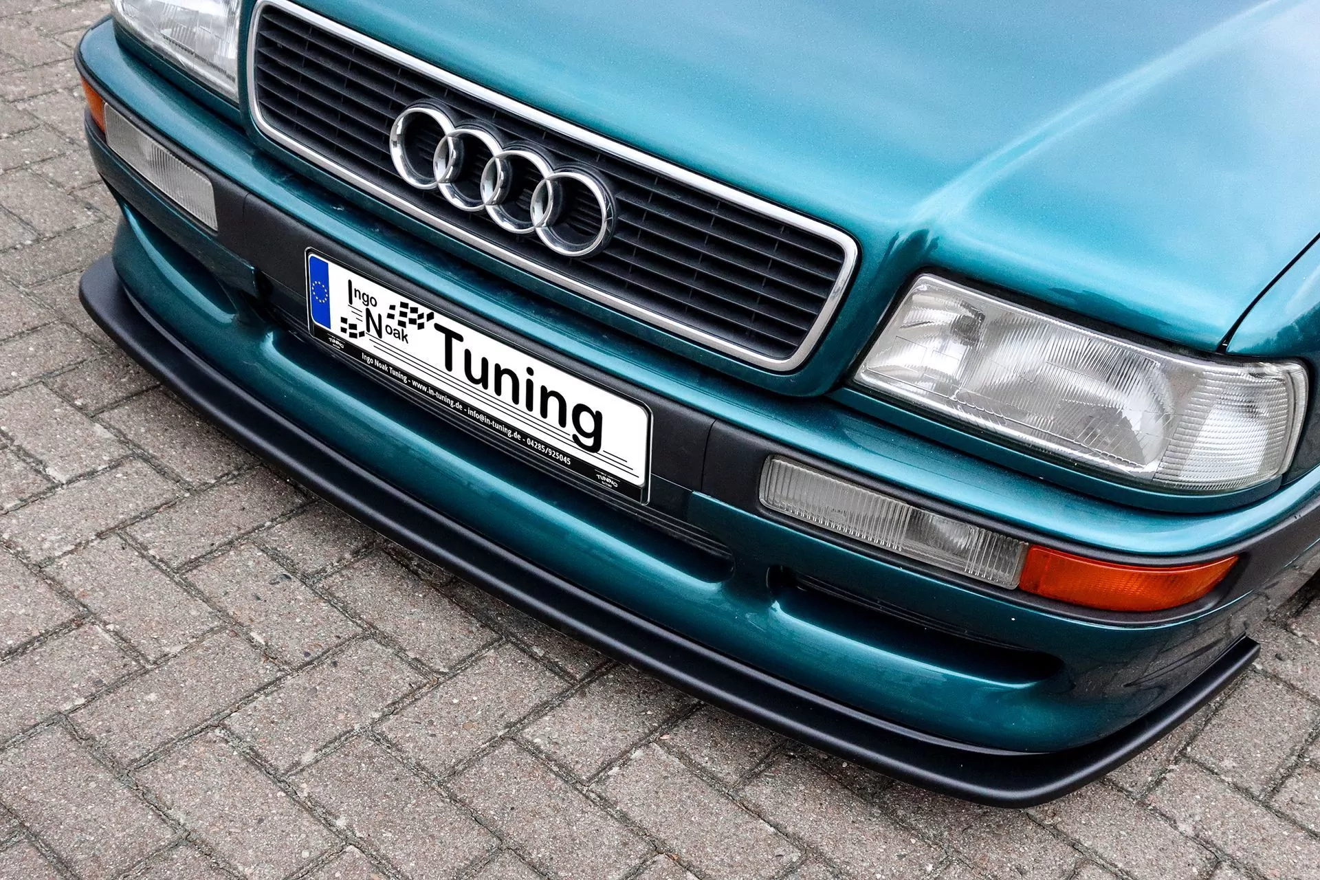 Cup Frontspoilerlippe für Audi 80 B4 mit Votex /Zender Front