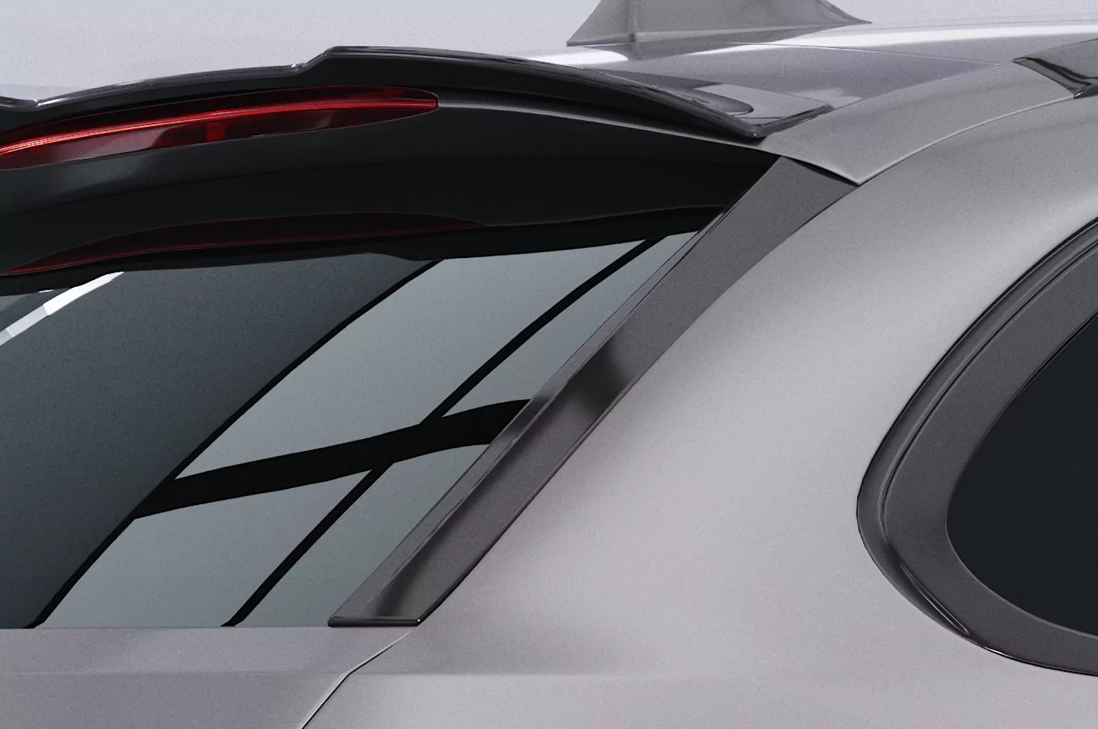 Heckflügel mit ABE für BMW 5er F11 Touring HF098 Schwarz Strukturiert