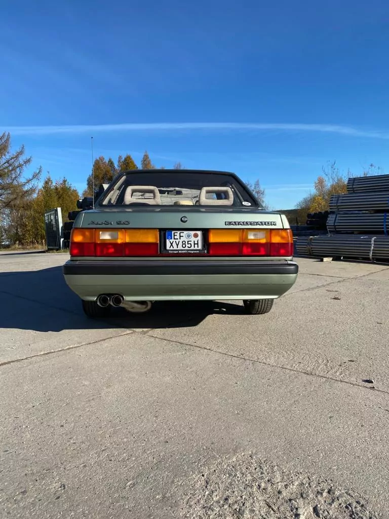 Audi 80/90 Typ 81  Endschalldämpfer - 2x76 Typ 10