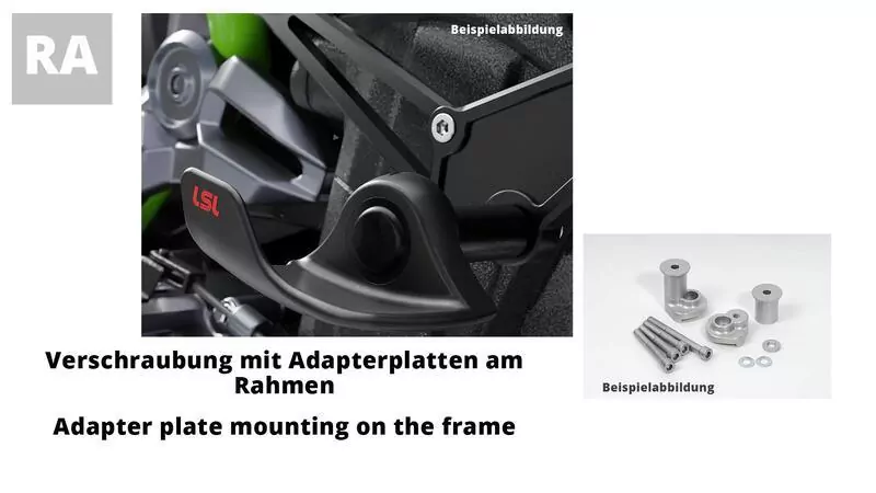 LSL SlideWing® mounting kit, Monster 821/1200, 14-