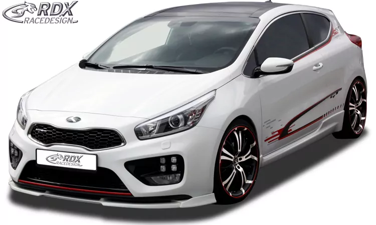 RDX Frontspoiler VARIO-X für KIA Ceed GT & Pro Ceed GT Typ JD Frontlippe Front Ansatz Vorne Spoilerlippe