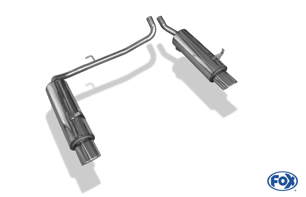 Ford Escape/ Maverick Typ 1N2/ Mazda Tribute EP2  Endschalldämpfer rechts/links - 115x85 Typ 33 rechts/links