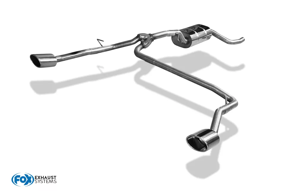 Ford Focus III Ecoboost - Turnier/ Kombi mit Stylingpaket  Endschalldämpfer Ausgang rechts/links - 115x85 Typ 32 rechts/links