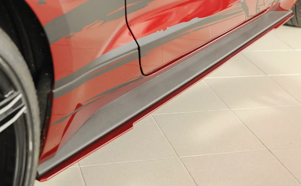 Rieger Seitenschwelleransatz für Ford Mustang 6 (LAE) | Coupé 11.14-07.17 (bis Facelift) nur für orig. GT-Schweller