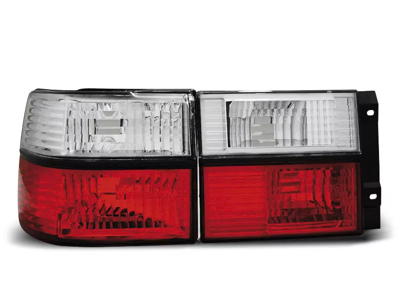 Tail Lights Red White Fits Vw Vento 01.92-09.98