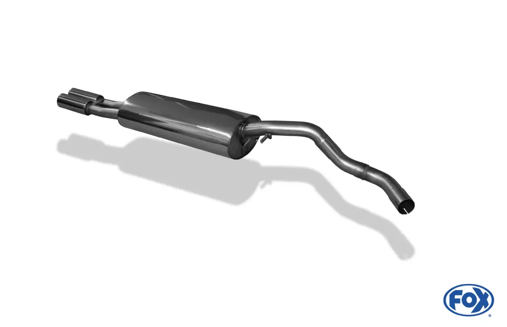 Skoda Octavia Typ 1U  Endschalldämpfer  - 2x76 Typ 13