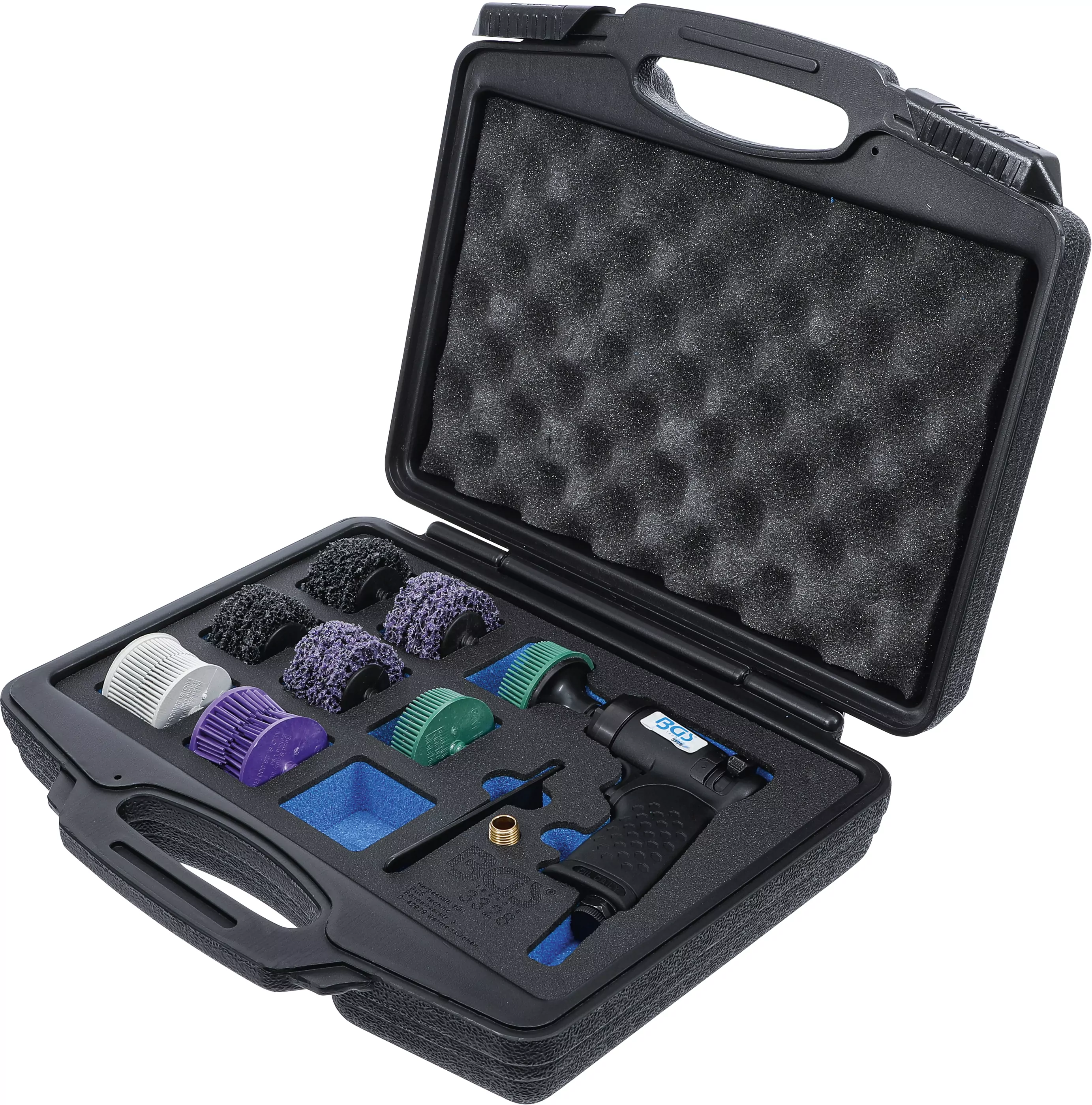 Druckluft-Borstenschleifer-Satz | 17-tlg.