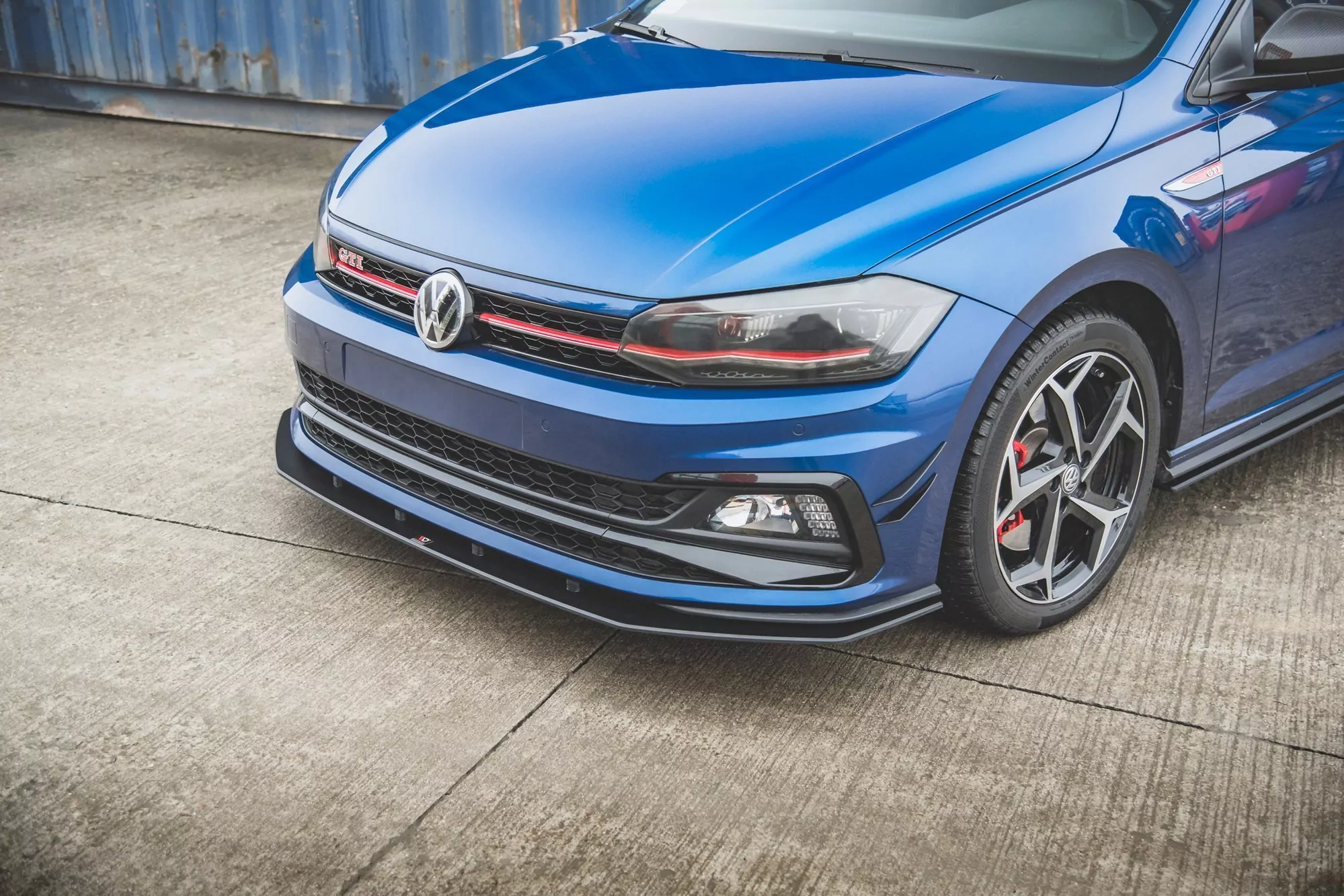 Robuste Racing Front Ansatz Für Passend Für Volkswagen Polo GTI Mk6