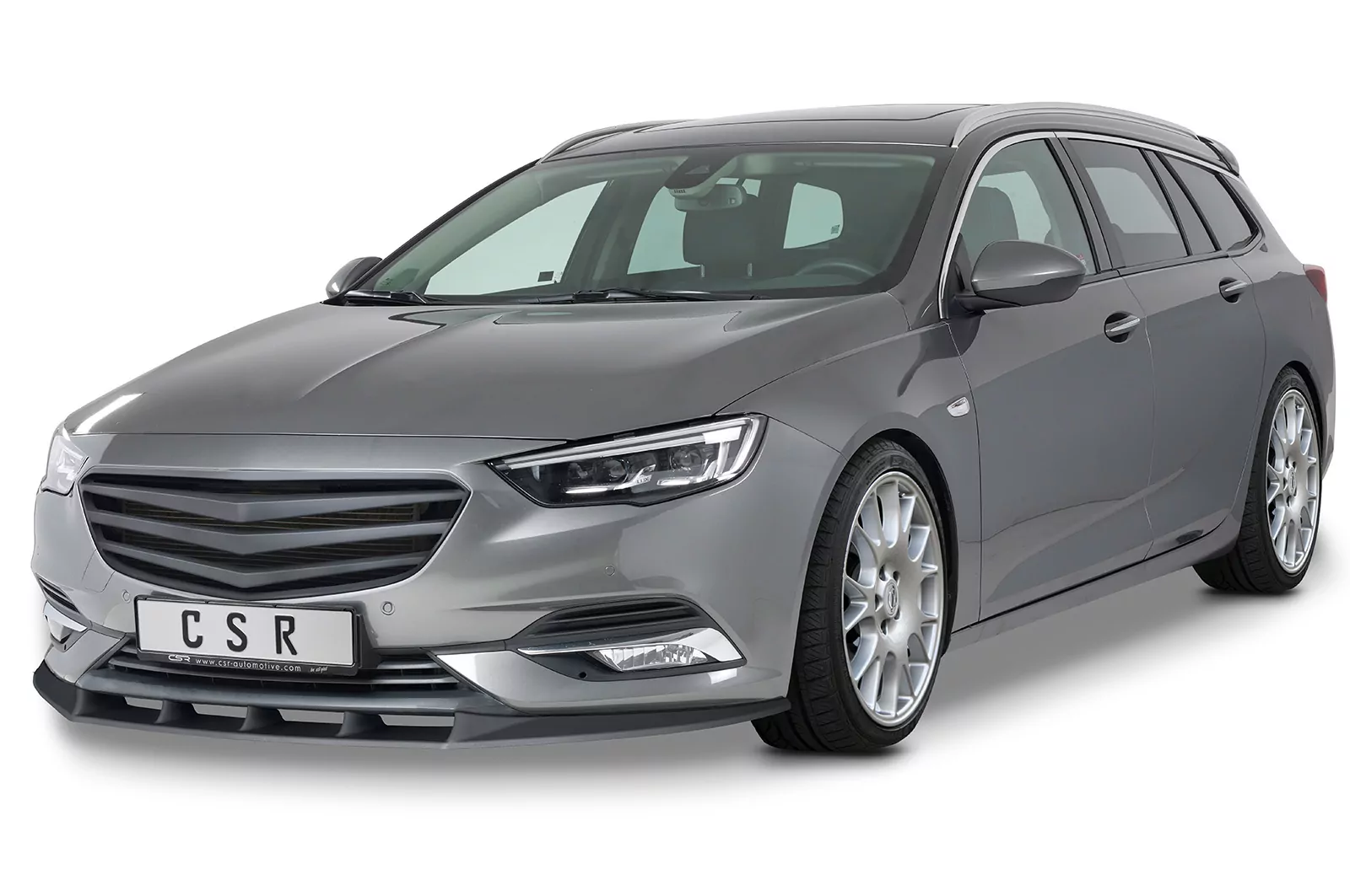 Cup-Spoilerlippe mit ABE für Opel Insignia B CSL431-M Carbon Look (matt)