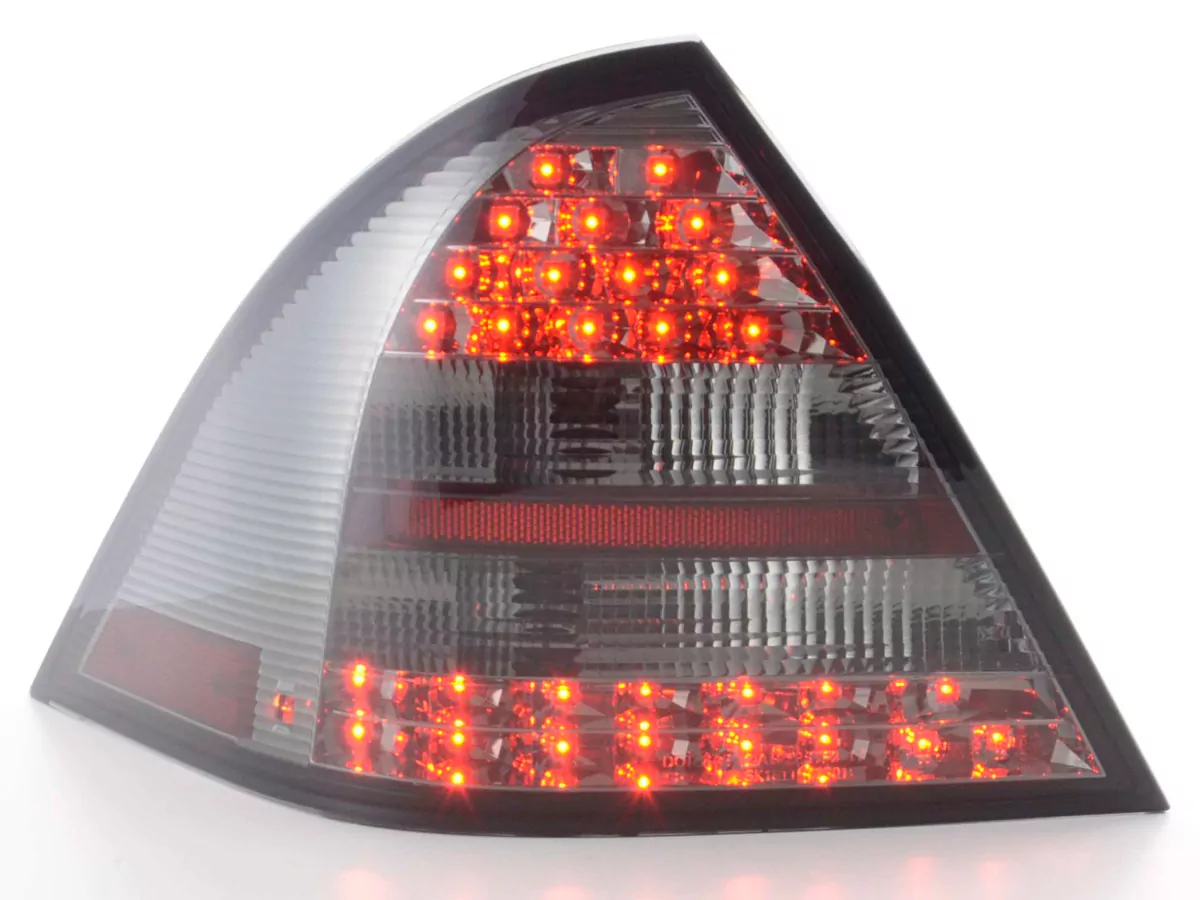 LED Rückleuchten Set Mercedes C-Klasse W203 Limo Bj. 01-04 schwarz