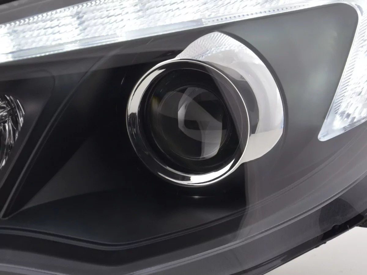 Scheinwerfer Set Opel Astra J 5-türig Bj. 2009-2012 schwarz mit Motor