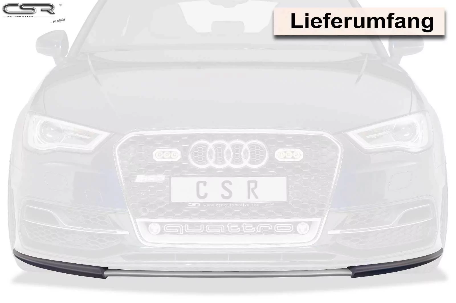 Frontansatz für Audi A3 S-Line / S3 8V FA228