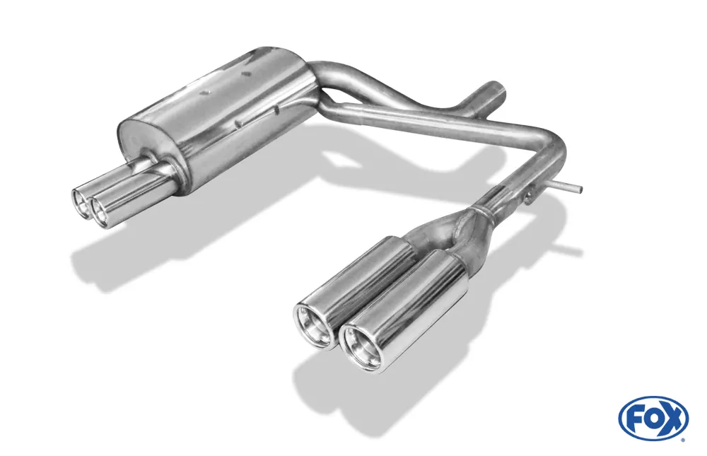 Volvo XC90 I  Endschalldämpfer Ausgang rechts/links zweiflutig - 2x76 Typ 13 rechts/links