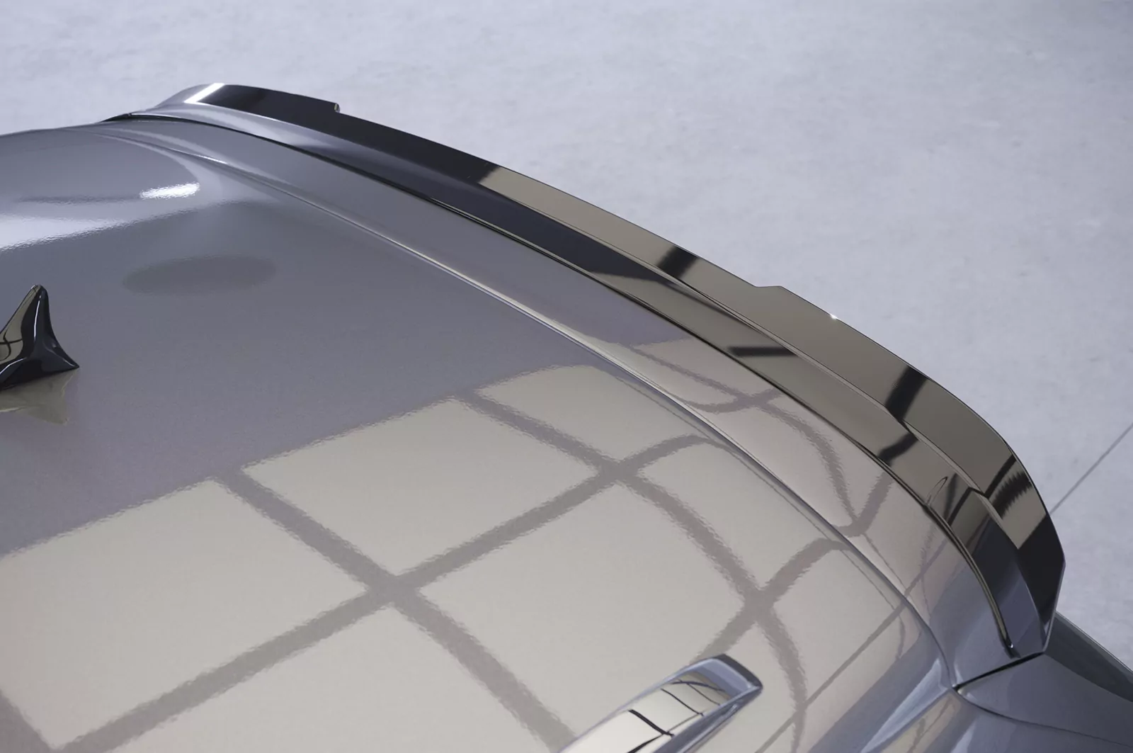 Heckflügel mit ABE für Audi Q7 4L HF607 Strukturiert (schwarz matt)