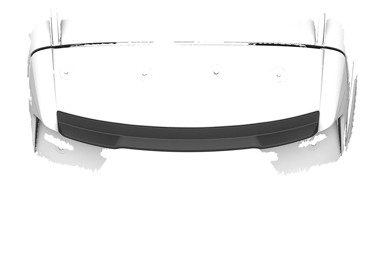 Heckflügel mit ABE für Nissan Qashqai (J12) HF142 Schwarz Strukturiert