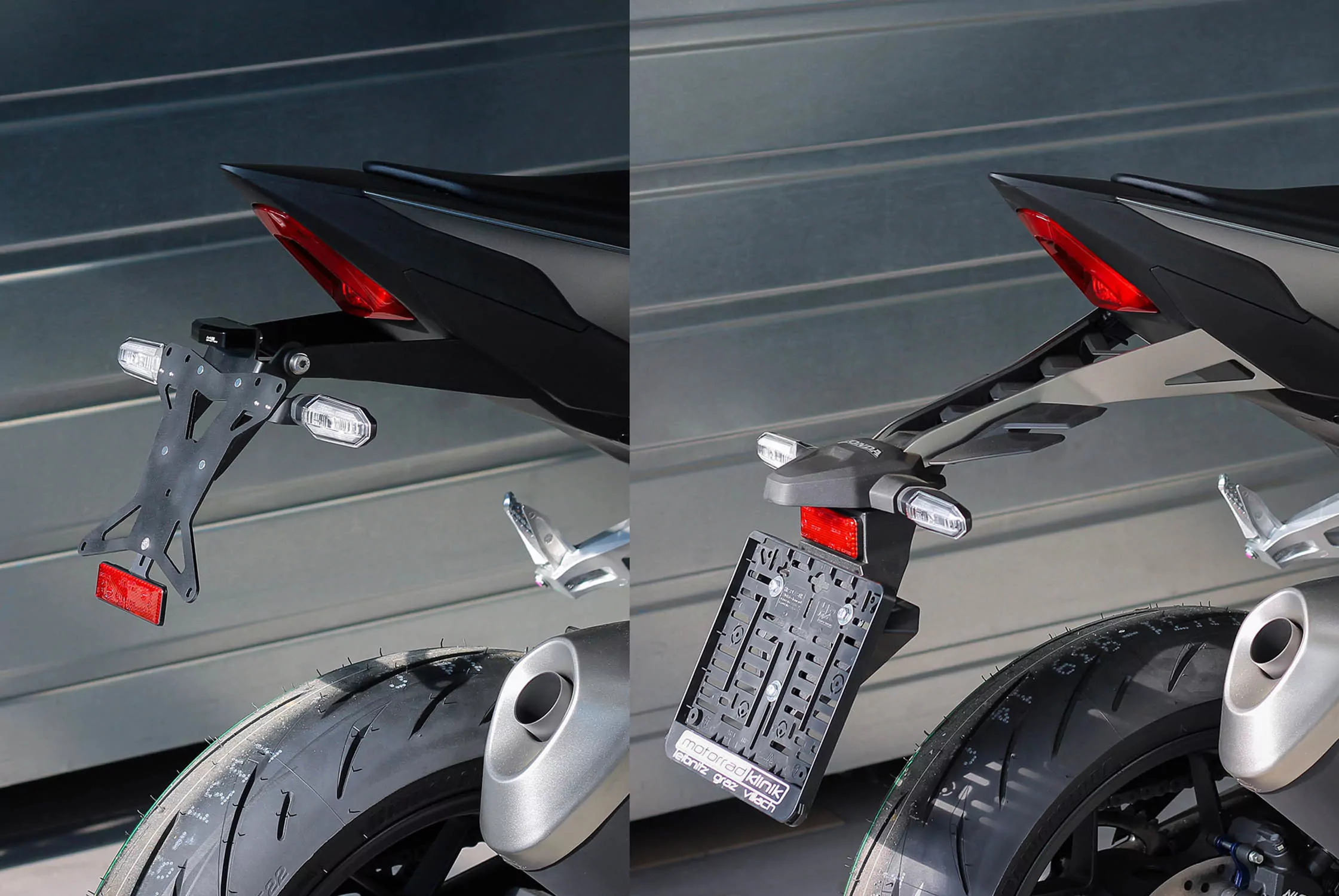 MG Biketec Kennzeichenhalter für Honda CB 650 R ab 2024