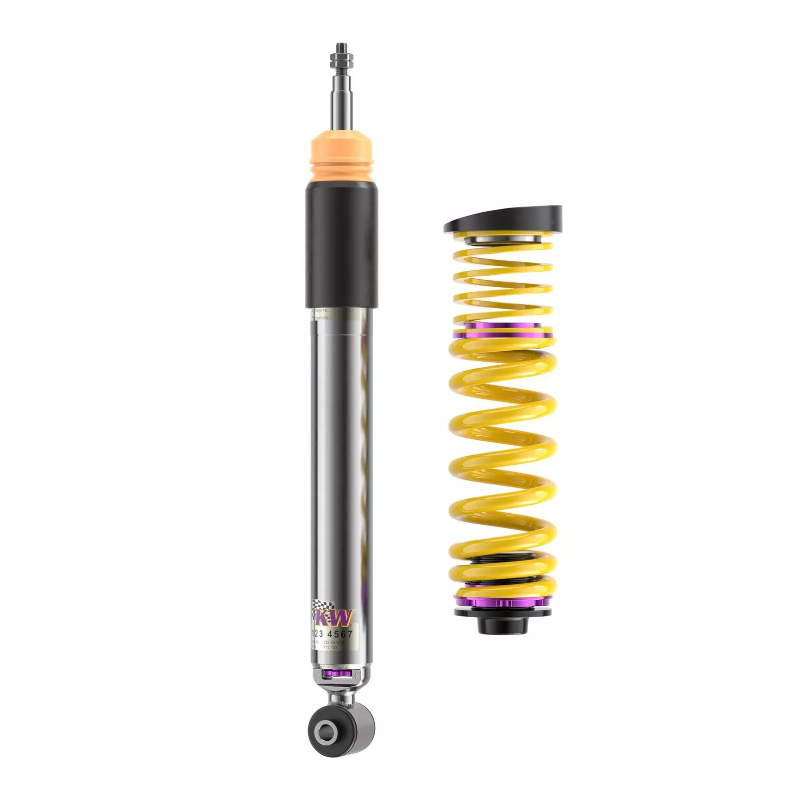 KW Gewindefahrwerk V3 inox BMW 1er (F20) 1K4 Allrad 07/2011-06/2019