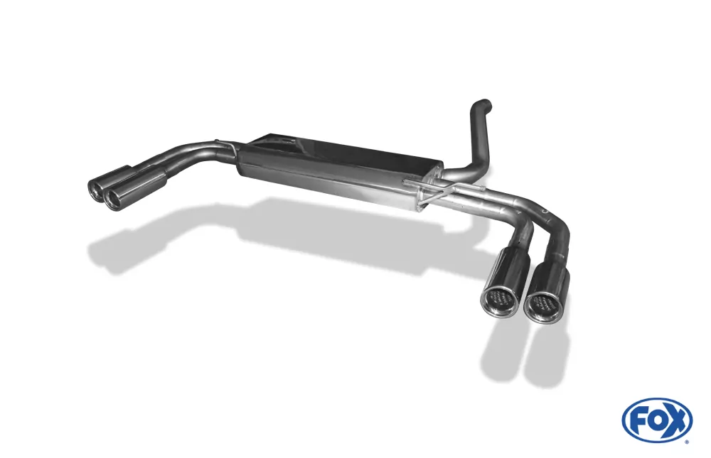 Mercedes Vito/ Viano - W639 (nicht Compact)  Endschalldämpfer quer Ausgang rechts/links - 2x80 Typ 13 rechts/links