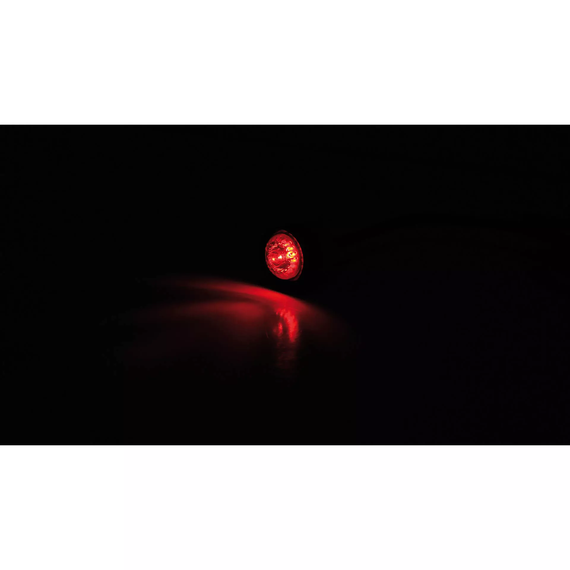 HIGHSIDER pro Mono LED Rücklichteinheit Schwarz/Transparent (1Stck)