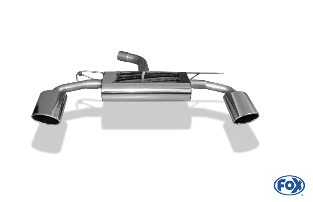 Audi A3 - 8V 3-türer  Endschalldämpfer quer Ausgang rechts/links - 160x90 Typ 38 rechts/links