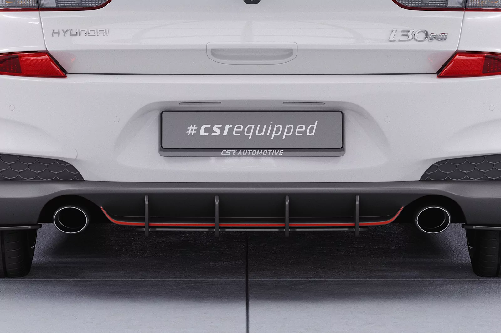 Racing Diffusor / Heckansatz für Hyundai I30 N (PD) HA331