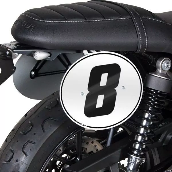 Barracuda Nummerntafel Triumph Street Twin