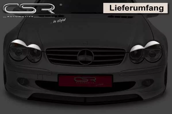Scheinwerferblenden für Mercedes Benz SL-Klasse R230 SB202