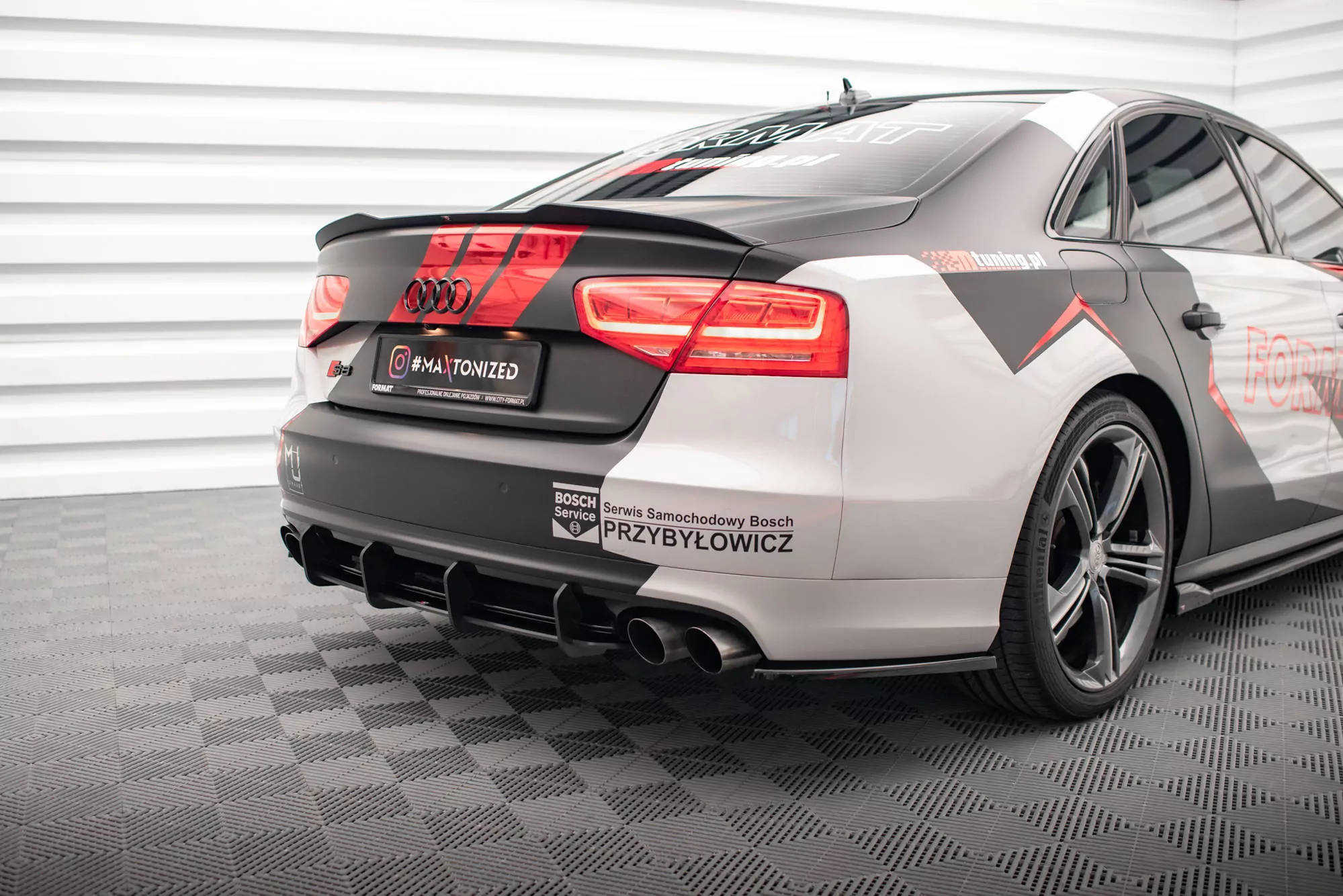 Street Pro Heckschürze Für Audi S8 D4