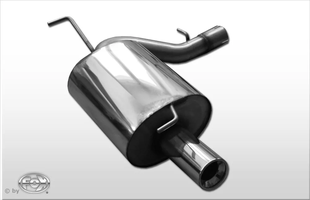 Mitsubishi Lancer Evolution VI  Endschalldämpfer Ø70mm - 1x90 Typ 13