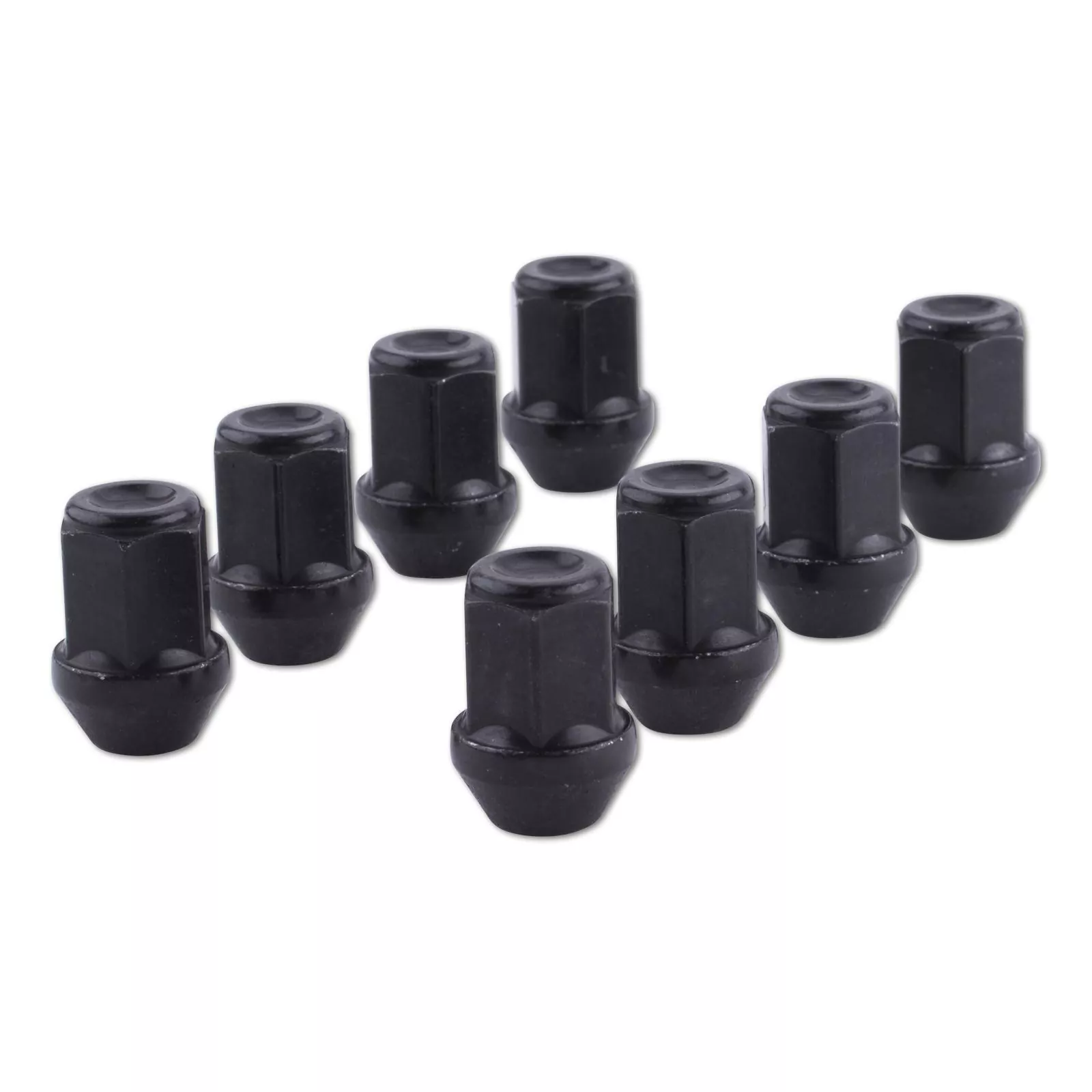 ST Radmutter M12x1,25x34  KE 60° geschlossen SW 19 schwarz (10 Stk.) Alle Alle