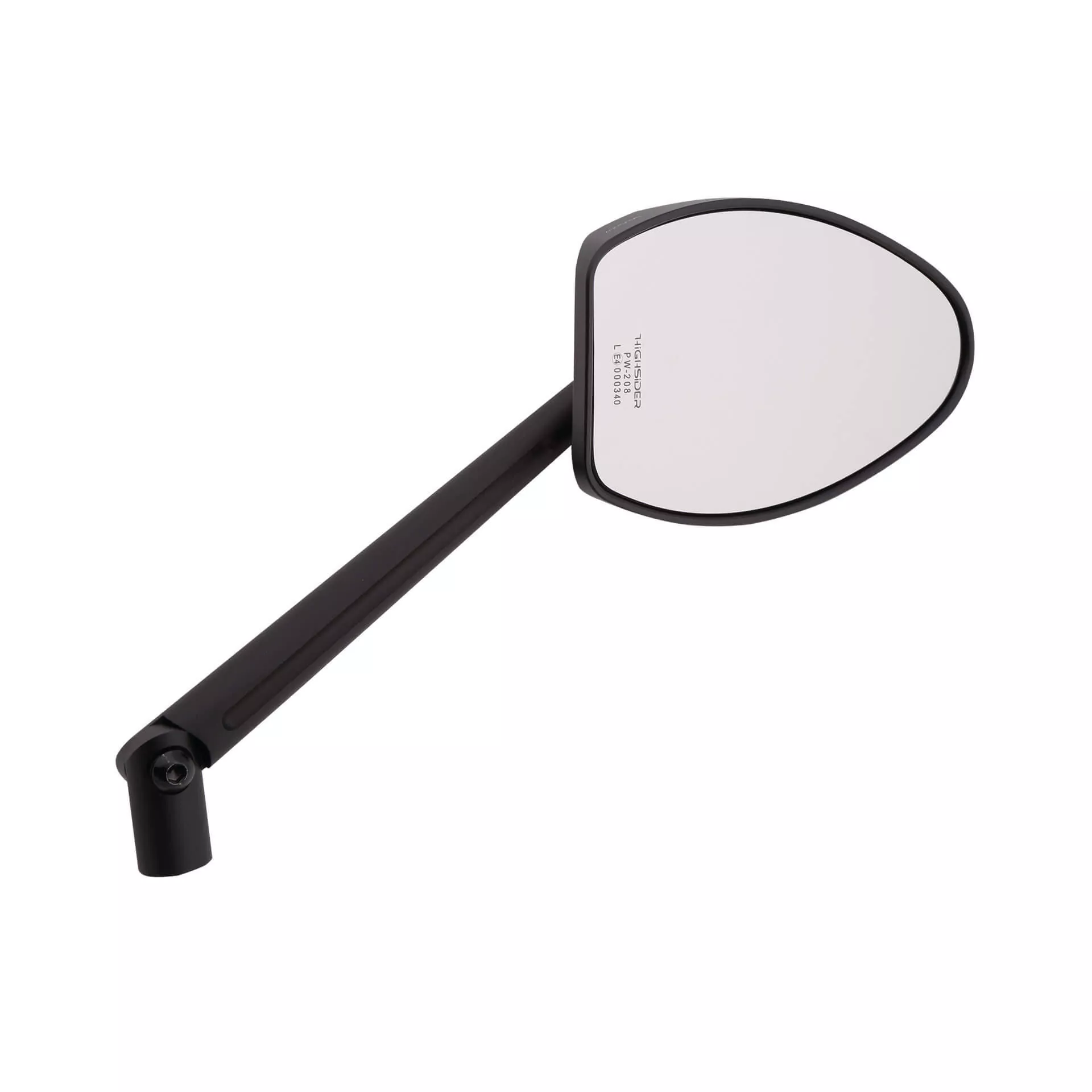 HIGHSIDER pro Handlebar Mirror Ferrara 2-XL Black (1pc)