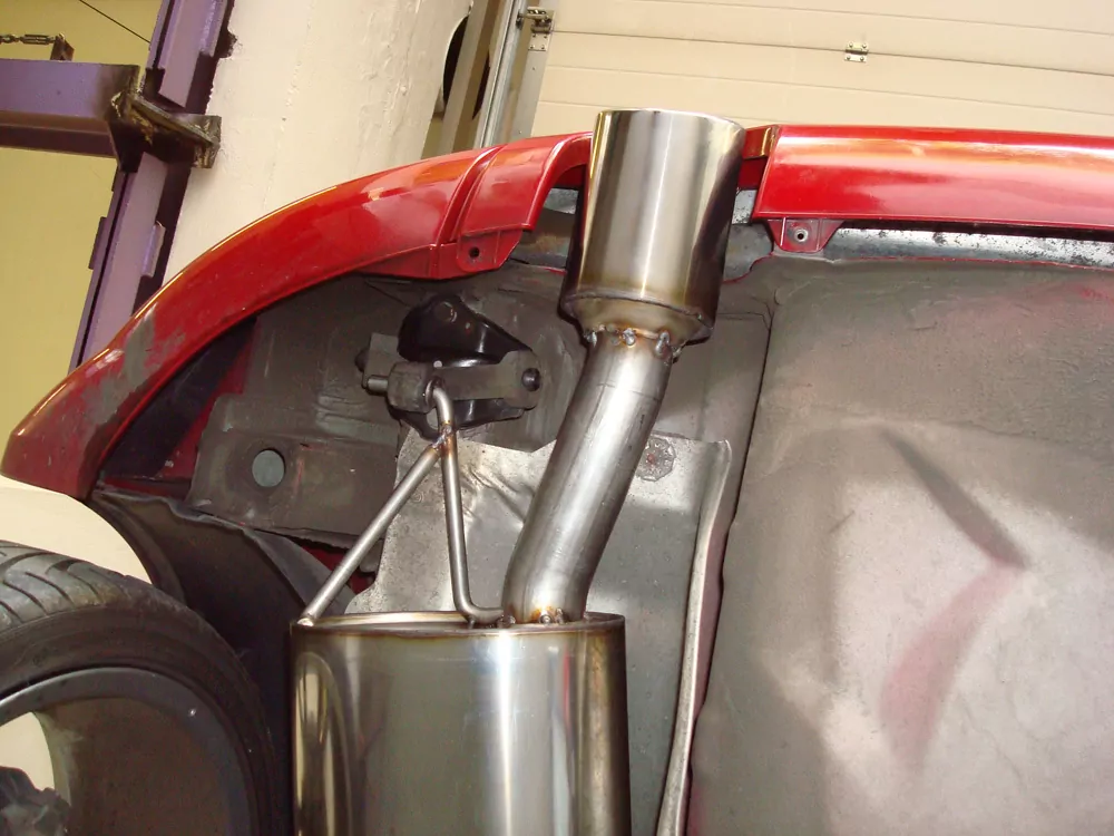 Audi TT 8N - Frontantrieb  Endschalldämpfer - 1x100 Typ 17