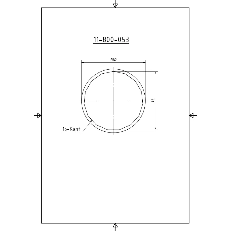 Ölfilter-Schlüssel BMW-3 (15-Kant)