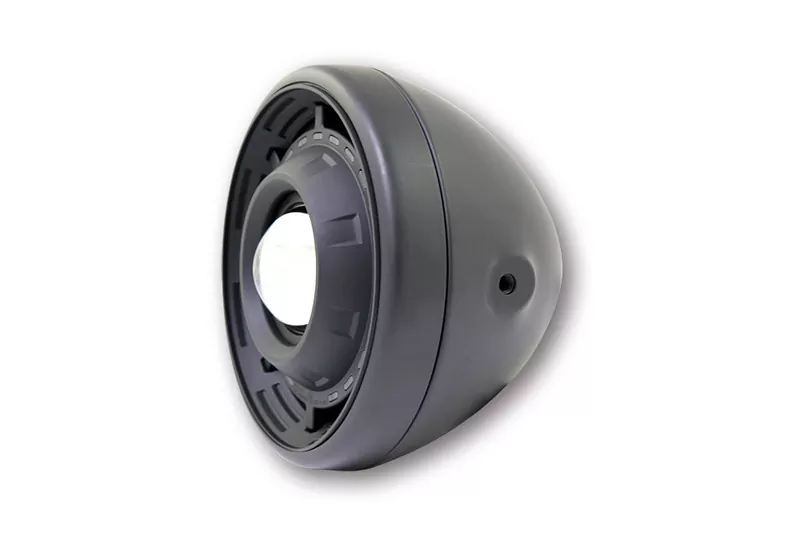 SHIN YO Ellipsoid-Scheinwerfer CYCLOPS, schwarz matt E-geprüft