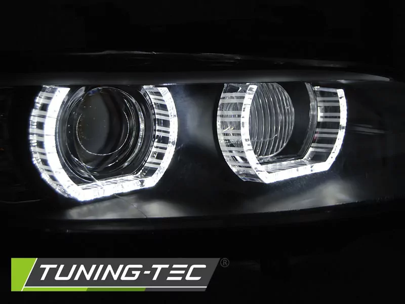 XENON HEADLIGHTS ANGEL EYES LED BLACK fits BMW E92/E93 06-10