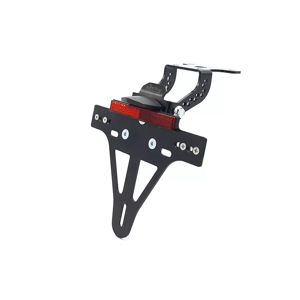 alpha Technik Kennzeichenhalter für KTM 690SMC R; Typ KTM690LC4; Modelljahr 2019-