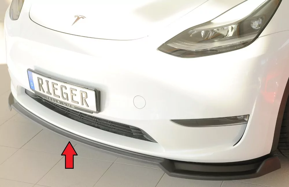 Rieger Spoilerschwert matt schwarz für Tesla Model Y  (003)  03.20-