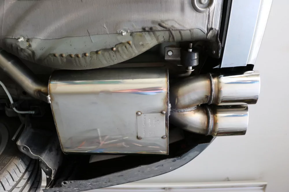 Seat Leon 5F ST - Starre Hinterachse  Endschalldämpfer rechts/links - 2x90 Typ 25 rechts/links