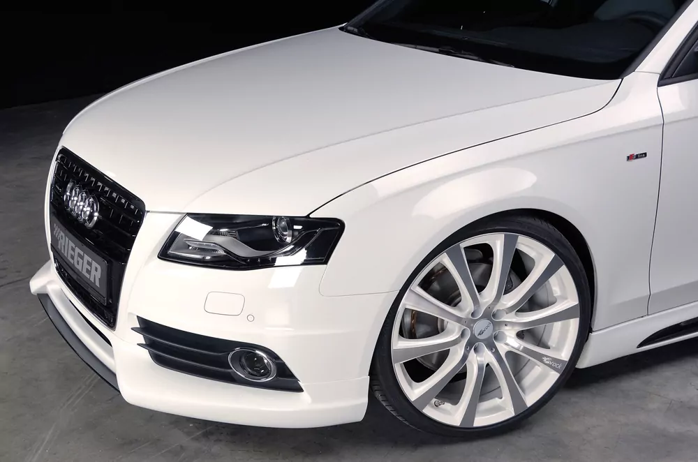 Rieger Spoilerschwert für Audi A4 S4 (B8/B81) | Lim. 11.08-12.11 (bis Facelift) für Spoilerlippe 55520