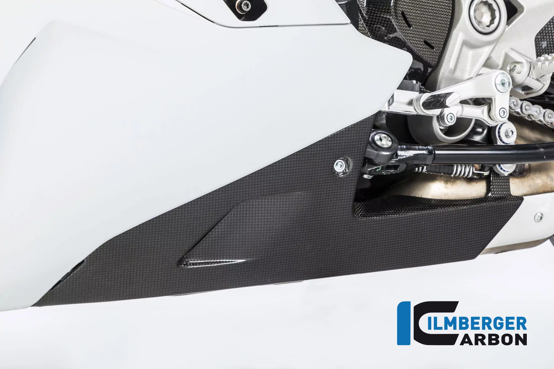 Ilmberger Carbon Motorspoilerverlängerung glanz Carbon