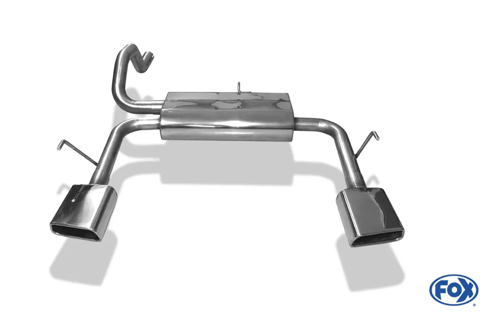Peugeot 308 II  Endschalldämpfer Ausgang rechts/links - 145x65 Typ 59 rechts/links