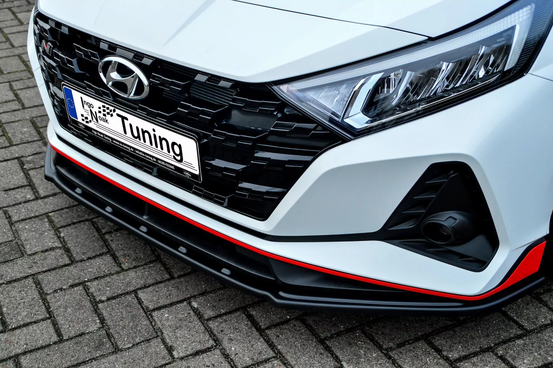 Cup Frontspoilerlippe  für Hyundai I20N Performance